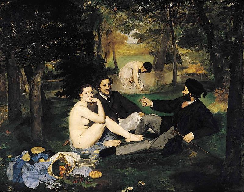 Edouard Manet Le dejeuner sur lherbe